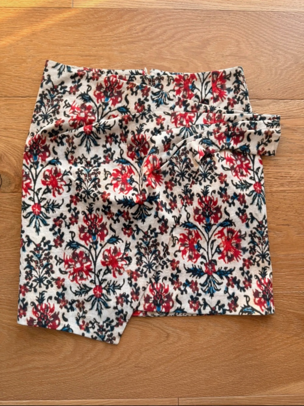 Isabel Marant Floral Mini Skirt Size Euro 34/US 25 NWT